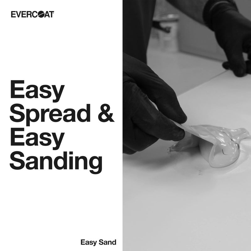 Evercoat Easy Sand Polyester Finishing & Blending Putty for Steel, Fiberglass & More - 30 Fl Oz - Image 2